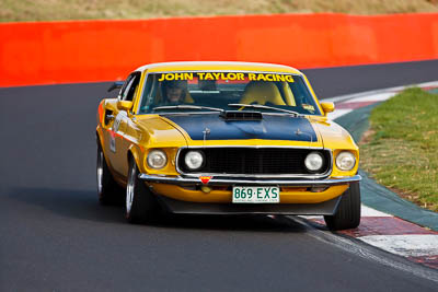 169;1969-Ford-Mustang;3-April-2010;869EXS;Australia;Bathurst;FOSC;Festival-of-Sporting-Cars;John-Taylor;Mt-Panorama;NSW;New-South-Wales;Regularity;auto;motorsport;racing;super-telephoto