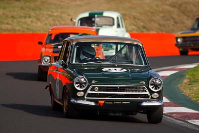 217;1963-Ford-Cortina-GT;3-April-2010;Australia;Bathurst;FOSC;Festival-of-Sporting-Cars;Historic-Touring-Cars;Martin-Bullock;Mt-Panorama;NSW;New-South-Wales;auto;classic;motorsport;racing;super-telephoto;vintage