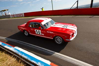 50;1964-Ford-Mustang;3-April-2010;Australia;Bathurst;David-Moran;FOSC;Festival-of-Sporting-Cars;Historic-Touring-Cars;Mt-Panorama;NSW;New-South-Wales;auto;classic;motorsport;racing;vintage;wide-angle