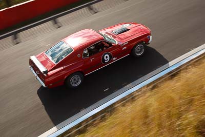 9;1969-Ford-Mustang-Fastback;3-April-2010;Alan-Evans;Australia;Bathurst;FOSC;Festival-of-Sporting-Cars;HRC69;Historic-Touring-Cars;Mt-Panorama;NSW;New-South-Wales;auto;classic;motorsport;racing;vintage;wide-angle