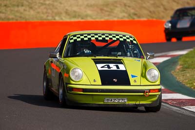 41;1975-Porsche-911-Carrera;3-April-2010;Australia;BAZ27L;Bathurst;FOSC;Festival-of-Sporting-Cars;Geoff-Morgan;Historic-Sports-Cars;Mt-Panorama;NSW;New-South-Wales;auto;classic;motorsport;racing;super-telephoto;vintage