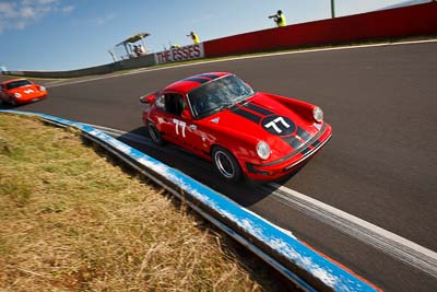 77;1974-Porsche-911-Carrera;3-April-2010;Australia;Bathurst;Bryan-Taylor;FOSC;Festival-of-Sporting-Cars;Historic-Sports-Cars;Mt-Panorama;NSW;New-South-Wales;auto;classic;motorsport;racing;vintage;wide-angle