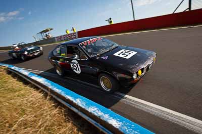 351;1978-Alfa-Romeo-GTV;3-April-2010;Australia;Bathurst;FOSC;Festival-of-Sporting-Cars;Historic-Sports-Cars;Mt-Panorama;NSW;New-South-Wales;Steve-Constantinidis;auto;classic;motorsport;racing;vintage;wide-angle