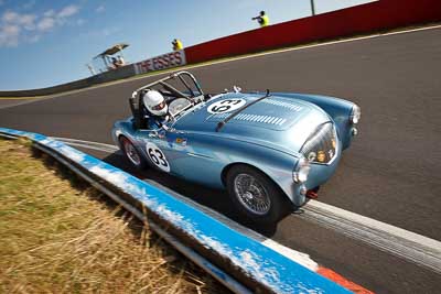 63;1953-Austin-Healey-1004;3-April-2010;Australia;Bathurst;Damian-Moloney;FOSC;Festival-of-Sporting-Cars;Historic-Sports-Cars;Mt-Panorama;NSW;New-South-Wales;auto;classic;motorsport;racing;vintage;wide-angle