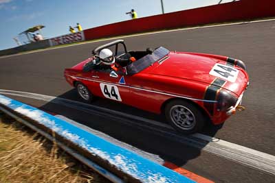 44;1969-MGB;3-April-2010;38172H;Australia;Bathurst;FOSC;Festival-of-Sporting-Cars;Historic-Sports-Cars;Lisa-Tobin‒Smith;Mt-Panorama;NSW;New-South-Wales;auto;classic;motorsport;racing;vintage;wide-angle
