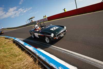 22;1971-MGB-Roadster;3-April-2010;36460H;Australia;Bathurst;FOSC;Festival-of-Sporting-Cars;Geoff-Pike;Historic-Sports-Cars;Mt-Panorama;NSW;New-South-Wales;auto;classic;motorsport;racing;vintage;wide-angle