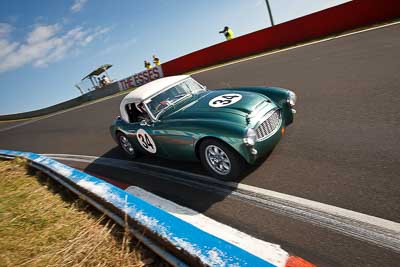 34;1959-Austin-Healey-3000;3-April-2010;Australia;Bathurst;Brian-Duffy;FOSC;Festival-of-Sporting-Cars;Historic-Sports-Cars;Mt-Panorama;NSW;New-South-Wales;auto;classic;motorsport;racing;vintage;wide-angle