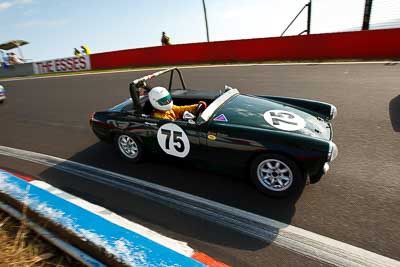 75;1971-MG-Midget;3-April-2010;Australia;Bathurst;Brian-Weston;FOSC;Festival-of-Sporting-Cars;Historic-Sports-Cars;Mt-Panorama;NSW;New-South-Wales;auto;classic;motorsport;racing;vintage;wide-angle