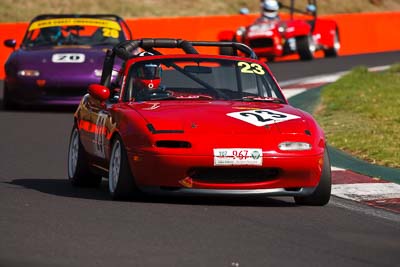 23;1991-Mazda-MX‒5;3-April-2010;Australia;Bathurst;FOSC;Festival-of-Sporting-Cars;Marque-Sports;Mazda-MX‒5;Mazda-MX5;Mazda-Miata;Mt-Panorama;NSW;New-South-Wales;Steve-Head;auto;motorsport;racing;super-telephoto