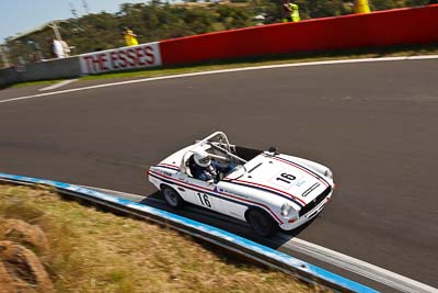 16;1966-MGB;3-April-2010;Australia;Bathurst;FOSC;Festival-of-Sporting-Cars;Marque-Sports;Matt-Baragwanath;Mt-Panorama;NSW;New-South-Wales;auto;motorsport;racing;wide-angle