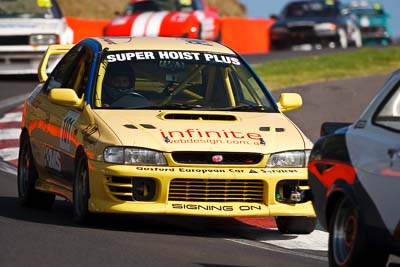 101;1996-Subaru-Impreza-WRX-STi;3-April-2010;Australia;Bathurst;FOSC;Festival-of-Sporting-Cars;Franck-Donniaux;Improved-Production;Mt-Panorama;NSW;New-South-Wales;auto;motorsport;racing;super-telephoto