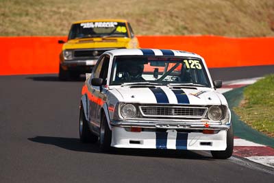 125;1974-Toyota-Corolla-KE25;3-April-2010;Australia;Bathurst;FOSC;Festival-of-Sporting-Cars;Improved-Production;John-Sharp;Mt-Panorama;NSW;New-South-Wales;auto;motorsport;racing;super-telephoto