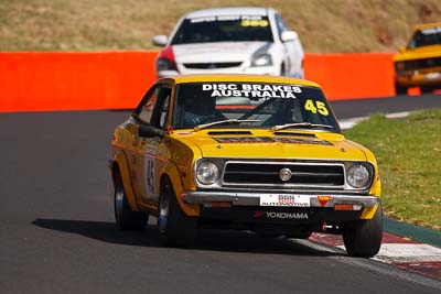 45;1971-Datsun-1200-Coupe;3-April-2010;Australia;Bathurst;FOSC;Festival-of-Sporting-Cars;Improved-Production;Jeff-Hanson;Mt-Panorama;NSW;New-South-Wales;auto;motorsport;racing;super-telephoto