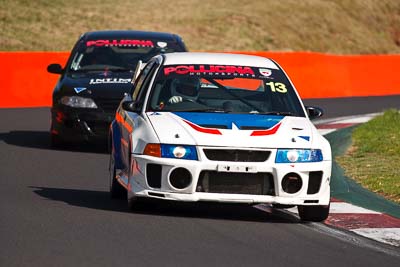 13;1998-Mitsubishi-Lancer-Evolution-V;3-April-2010;Australia;Bathurst;FOSC;Festival-of-Sporting-Cars;Improved-Production;Matthew-Reid;Mt-Panorama;NSW;New-South-Wales;auto;motorsport;racing;super-telephoto