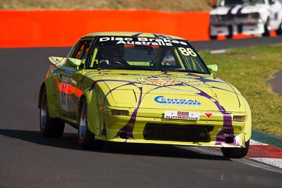 86;1982-Mazda-RX‒7;3-April-2010;Australia;Bathurst;Christy-Stevens;FOSC;Festival-of-Sporting-Cars;Improved-Production;Mt-Panorama;NSW;New-South-Wales;auto;motorsport;racing;super-telephoto