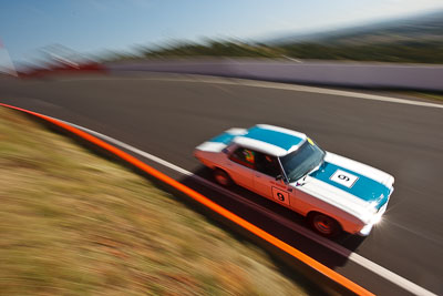 9;1974-Holden-HQ;3-April-2010;Australia;Bathurst;FOSC;Festival-of-Sporting-Cars;Improved-Production;Jake-Williams;Mt-Panorama;NSW;New-South-Wales;auto;motion-blur;motorsport;racing;wide-angle