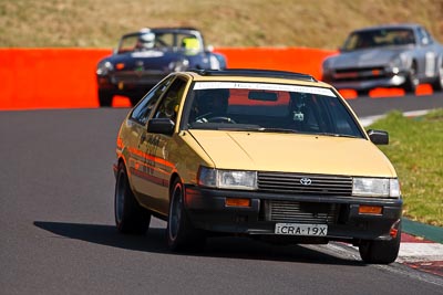 289;1983-Toyota-Sprinter;3-April-2010;Australia;Bathurst;CRA19X;Craig-Haack;FOSC;Festival-of-Sporting-Cars;Mt-Panorama;NSW;New-South-Wales;Regularity;auto;motorsport;racing;super-telephoto