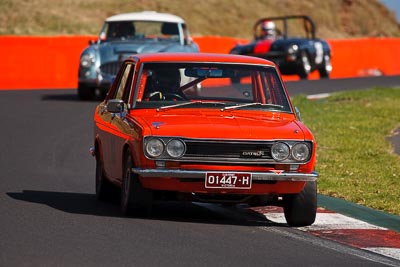 32;01447H;1970-Datsun-1600;3-April-2010;Australia;Bathurst;Cale-Pearce;FOSC;Festival-of-Sporting-Cars;Mt-Panorama;NSW;New-South-Wales;Regularity;auto;motorsport;racing;super-telephoto