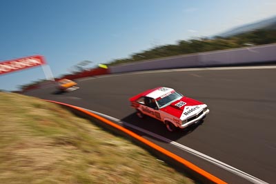 188;3-April-2010;Australia;Bathurst;FOSC;Festival-of-Sporting-Cars;Glen-Thompson;Holden-Torana-SS;Mt-Panorama;NSW;New-South-Wales;Regularity;auto;motion-blur;motorsport;racing;wide-angle