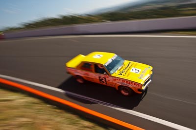 3;1974-Holden-Torana-L34;3-April-2010;Australia;Bathurst;FOSC;Festival-of-Sporting-Cars;Mt-Panorama;NSW;New-South-Wales;Regularity;Trevor-Madden;auto;motion-blur;motorsport;racing;wide-angle