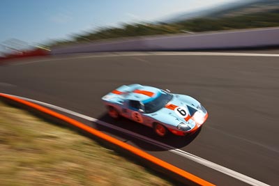 6;1969-Ford-GT40-Replica;3-April-2010;Australia;Bathurst;Don-Dimitriadis;FOSC;Festival-of-Sporting-Cars;Mt-Panorama;NSW;New-South-Wales;Regularity;auto;motion-blur;motorsport;racing;wide-angle