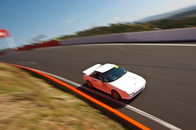 85;1987-Toyota-MR2;3-April-2010;Australia;BKN66U;Bathurst;FOSC;Festival-of-Sporting-Cars;Mike-Williamson;Mt-Panorama;NSW;New-South-Wales;Regularity;auto;motion-blur;motorsport;racing;wide-angle