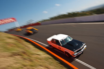 891;1974-Holden-Torana-SLR-5000;3-April-2010;Australia;Bathurst;FOSC;Festival-of-Sporting-Cars;Mt-Panorama;NSW;New-South-Wales;Regularity;auto;motion-blur;motorsport;racing;wide-angle