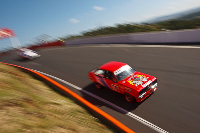 770;1980-Ford-Escort;3-April-2010;Australia;Bathurst;FOSC;Festival-of-Sporting-Cars;Mt-Panorama;NSW;New-South-Wales;Regularity;Steve-Berry;auto;motion-blur;motorsport;racing;wide-angle