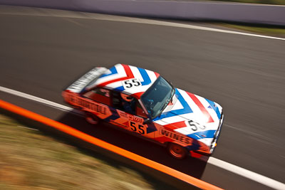 55;1976-Ford-Escort-RS2000;3-April-2010;Australia;Bathurst;FOSC;Festival-of-Sporting-Cars;Mt-Panorama;NSW;Neville-Bertwistle;New-South-Wales;Regularity;auto;motion-blur;motorsport;racing;wide-angle