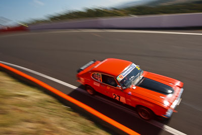 27;1971-Ford-Capri-V6-GT;3-April-2010;Australia;BTQ917;Bathurst;FOSC;Festival-of-Sporting-Cars;Mt-Panorama;NSW;New-South-Wales;Regularity;Ross-Elliott;auto;motion-blur;motorsport;racing;wide-angle