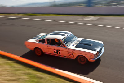302;1966-Ford-Mustang-Fastback;3-April-2010;30366H;Australia;Bathurst;David-Livian;FOSC;Festival-of-Sporting-Cars;Mt-Panorama;NSW;New-South-Wales;Regularity;auto;motion-blur;motorsport;racing;wide-angle