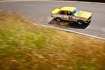 3;1974-Holden-Torana-L34;3-April-2010;Australia;Bathurst;FOSC;Festival-of-Sporting-Cars;Mt-Panorama;NSW;New-South-Wales;Regularity;Trevor-Madden;auto;motion-blur;motorsport;racing;wide-angle
