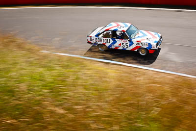 55;1976-Ford-Escort-RS2000;3-April-2010;Australia;Bathurst;FOSC;Festival-of-Sporting-Cars;Mt-Panorama;NSW;Neville-Bertwistle;New-South-Wales;Regularity;auto;motion-blur;motorsport;racing;wide-angle