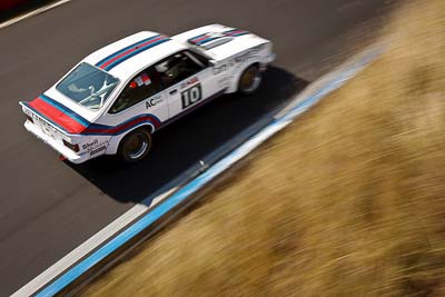 10;1977-Holden-Torana-A9X;3-April-2010;Australia;Bathurst;FOSC;Festival-of-Sporting-Cars;Mt-Panorama;NSW;New-South-Wales;Shaun-Tunny;auto;motion-blur;motorsport;racing;wide-angle