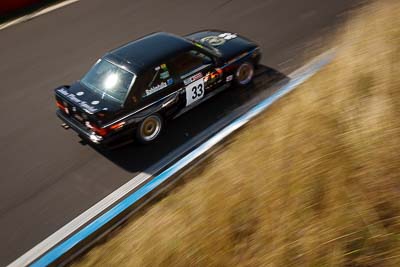 33;1987-BMW-M3;3-April-2010;Australia;Bathurst;FOSC;Festival-of-Sporting-Cars;Mt-Panorama;NSW;New-South-Wales;Nick-Rahimtulla;auto;motion-blur;motorsport;racing;wide-angle