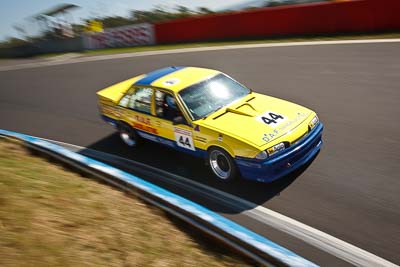 44;1988-Holden-Commodore-VL;3-April-2010;Australia;Bathurst;FOSC;Festival-of-Sporting-Cars;Mark-Taylor;Mt-Panorama;NSW;New-South-Wales;auto;motorsport;racing;wide-angle