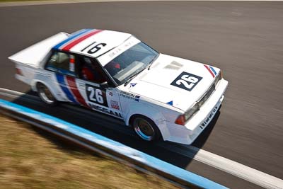 26;1984-Nissan-Bluebird;3-April-2010;A-Workman;Australia;Bathurst;FOSC;Festival-of-Sporting-Cars;Mt-Panorama;NSW;New-South-Wales;auto;motorsport;racing;wide-angle