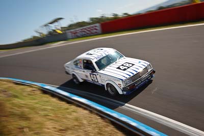 48;1980-Isuzu-Gemini-PF50;3-April-2010;Australia;Bathurst;FOSC;Festival-of-Sporting-Cars;Kerry-Post;Mt-Panorama;NSW;New-South-Wales;auto;motorsport;racing;wide-angle