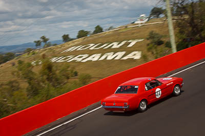 122;1964-Ford-Mustang;3-April-2010;Australia;Bathurst;Bill-Trengrove;FOSC;Festival-of-Sporting-Cars;Historic-Touring-Cars;Mt-Panorama;NSW;New-South-Wales;auto;classic;motorsport;racing;telephoto;vintage