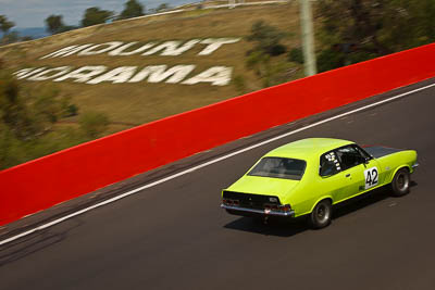 42;1973-Holden-Torana-XU‒1;3-April-2010;Australia;Bathurst;FOSC;Festival-of-Sporting-Cars;Historic-Touring-Cars;Mt-Panorama;NSW;New-South-Wales;Teresa-Campbell;auto;classic;motorsport;racing;telephoto;vintage