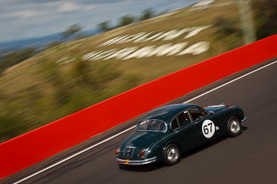 67;1964-Jaguar-Mk-II;3-April-2010;Australia;Bathurst;FOSC;Festival-of-Sporting-Cars;Historic-Touring-Cars;Mt-Panorama;NSW;New-South-Wales;Victor-Waterhouse;auto;classic;motion-blur;motorsport;racing;telephoto;vintage