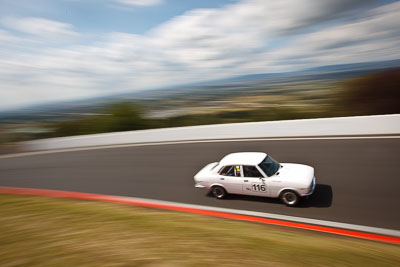 116;1971-Mazda-RX‒2;3-April-2010;Alan-Smith;Australia;Bathurst;FOSC;Festival-of-Sporting-Cars;Historic-Touring-Cars;Mt-Panorama;NSW;New-South-Wales;auto;classic;clouds;motion-blur;motorsport;movement;racing;sky;speed;vintage;wide-angle