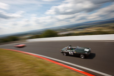 51;1967-MGB-Mk-Roadster;3-April-2010;Australia;Bathurst;FOSC;Festival-of-Sporting-Cars;Historic-Sports-Cars;Kent-Brown;Mt-Panorama;NSW;New-South-Wales;auto;classic;clouds;motion-blur;motorsport;movement;racing;sky;speed;vintage;wide-angle