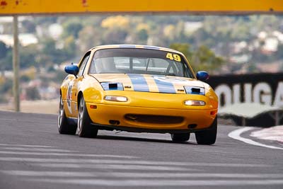 49;1989-Mazda-MX‒5;3-April-2010;Australia;Bathurst;FOSC;Festival-of-Sporting-Cars;Kerry-Finn;Marque-Sports;Mazda-MX‒5;Mazda-MX5;Mazda-Miata;Mt-Panorama;NSW;New-South-Wales;auto;motorsport;racing;super-telephoto