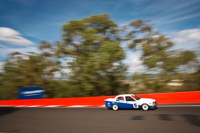 5;1979-Holden-Commodore-VB;3-April-2010;Australia;Bathurst;FOSC;Festival-of-Sporting-Cars;Improved-Production;Mt-Panorama;NSW;New-South-Wales;Rod-Wallace;auto;motion-blur;motorsport;racing;trees;wide-angle