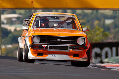 111;1977-Ford-Escort;3-April-2010;Australia;Bathurst;FOSC;Festival-of-Sporting-Cars;Lawrie-Watson;Mt-Panorama;NSW;New-South-Wales;Regularity;auto;motorsport;racing;super-telephoto