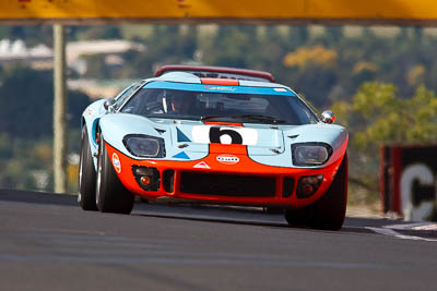 6;1969-Ford-GT40-Replica;3-April-2010;Australia;Bathurst;Don-Dimitriadis;FOSC;Festival-of-Sporting-Cars;Mt-Panorama;NSW;New-South-Wales;Regularity;auto;motorsport;racing;super-telephoto