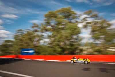 961;2001-PRB-Clubman;3-April-2010;Australia;Bathurst;FOSC;Festival-of-Sporting-Cars;Mt-Panorama;NSW;New-South-Wales;PRB500;Paul-Finch;Regularity;auto;motion-blur;motorsport;racing;trees;wide-angle