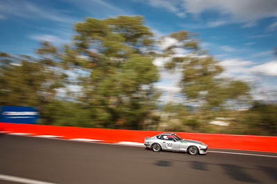 168;1977-Datsun-260Z;1DAT260;3-April-2010;Australia;Bathurst;FOSC;Festival-of-Sporting-Cars;John-Whitfield;Mt-Panorama;NSW;New-South-Wales;Regularity;auto;motion-blur;motorsport;racing;trees;wide-angle