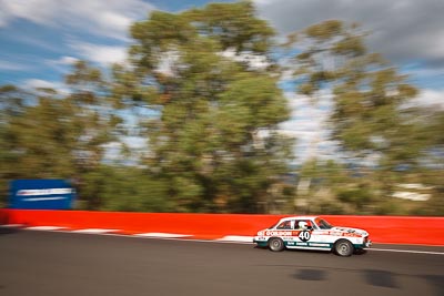 40;1973-Alfa-Romeo-GTV-2000;3-April-2010;Australia;Bathurst;Bill-Magoffin;FOSC;Festival-of-Sporting-Cars;Mt-Panorama;NSW;New-South-Wales;auto;motion-blur;motorsport;racing;trees;wide-angle